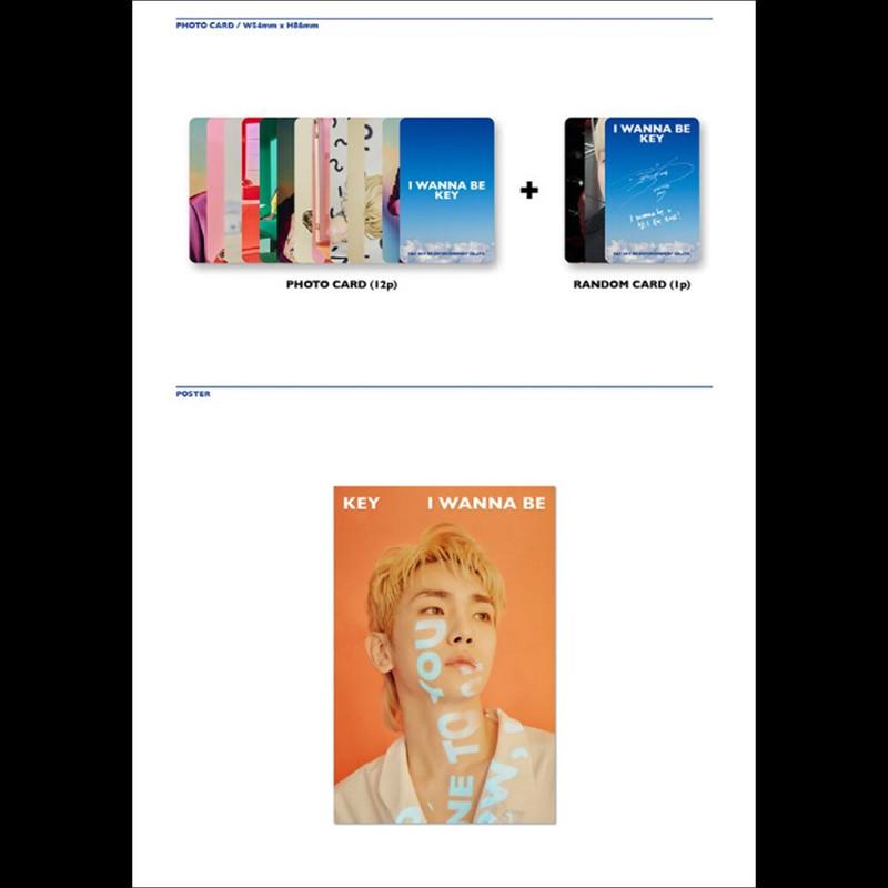 SHINEE KEY [I WANNA BE KEY] Kit-альбом