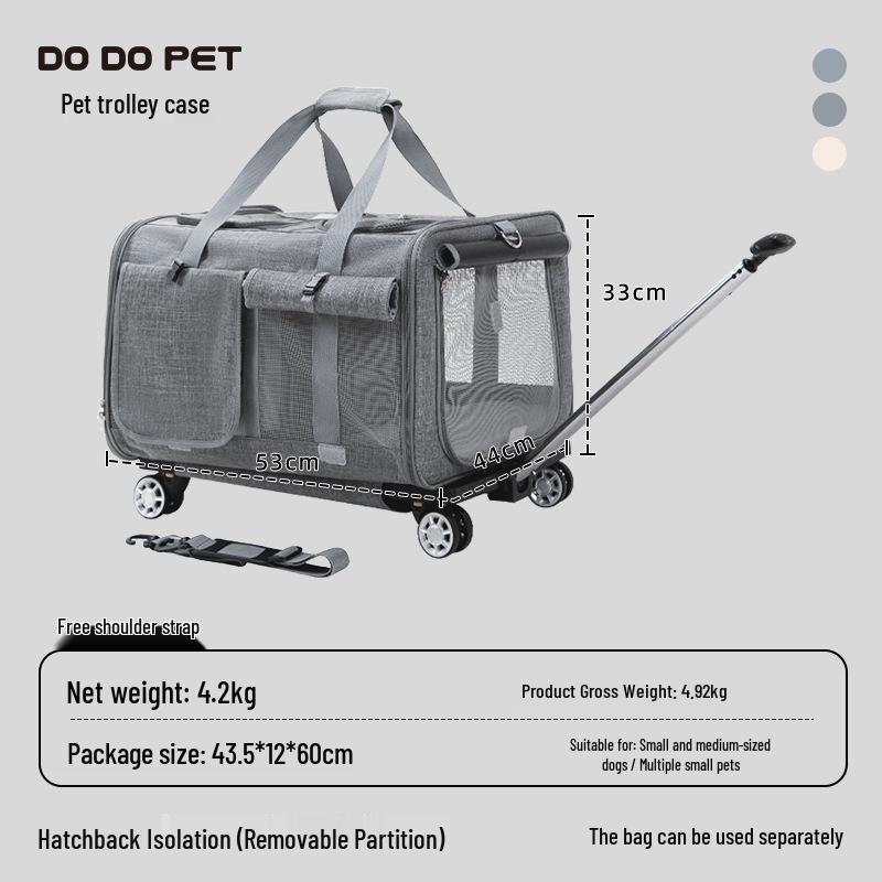 Дышащая переноска для животных DODOPET: Складной, портативный, незаменимый в путешествиях для кошек и собак