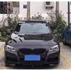 Front bumper fog light mesh grille frame for BMW 3 series F30 F31 F35 13-19 modified to MT style