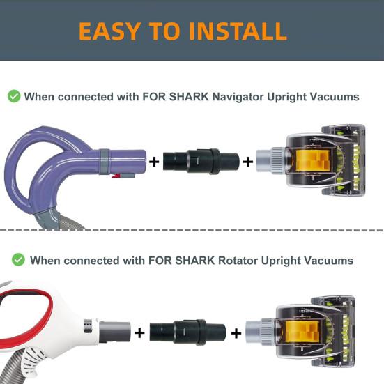 Турбощетка для удаления шерсти домашних животных, вакуумный инструмент для удаления шерсти, насадка для навигатора Shark Navigator и для ротатора, сменная деталь 119FFJ