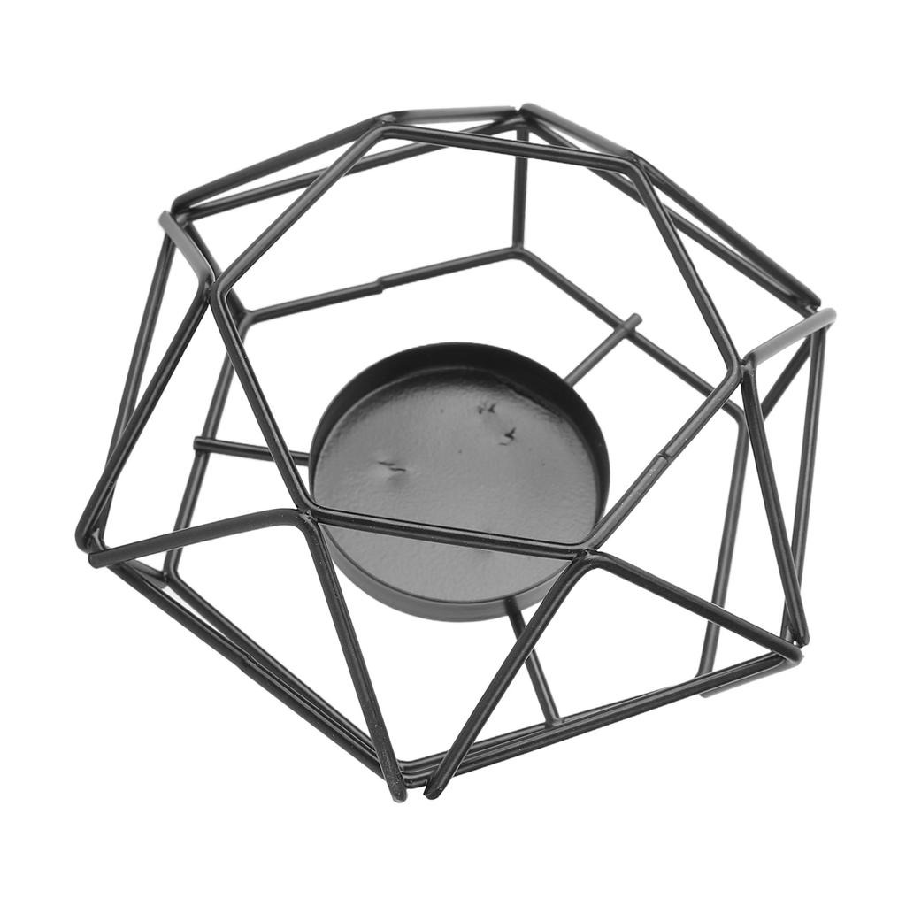 Metal Wire Candle Holder Ins Style Vintage Decorative Candle Stand for Fireplace Side Table Patio