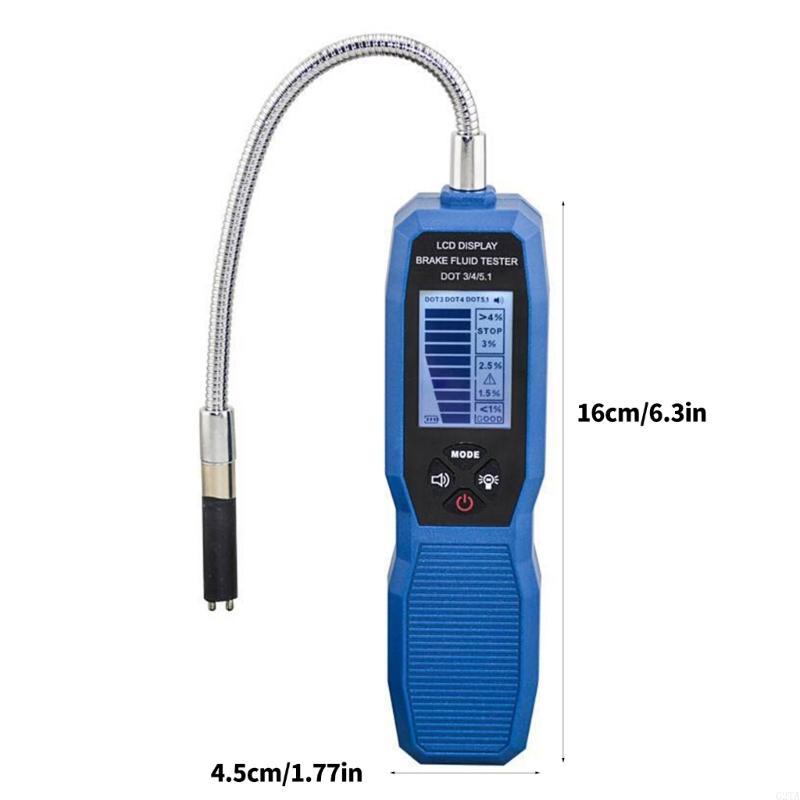 Brake Fluid Detector with Metal Probes for Car Motorcycles Easy Operate