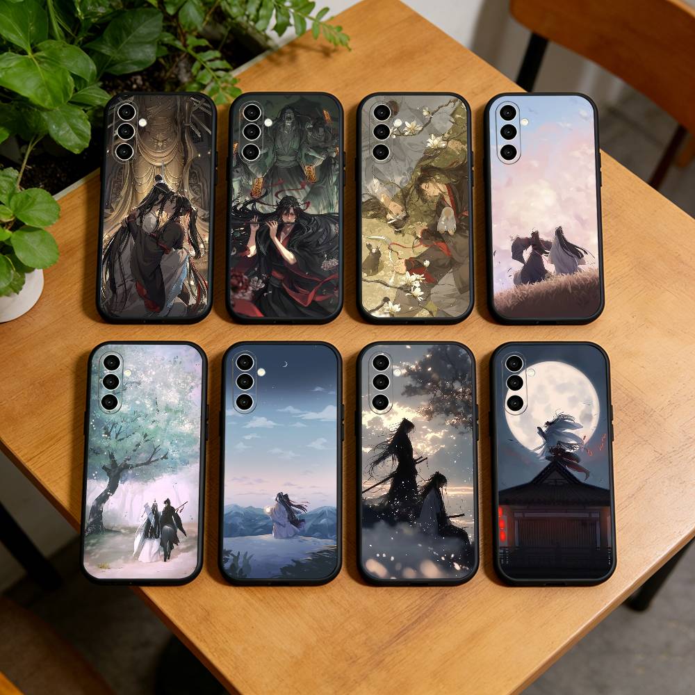 Anime mo dao zu shi Phone Case For Samsung Galaxy A73,A72,A71,A70,A53,A52,A51,Soft Silicone Black Cover
