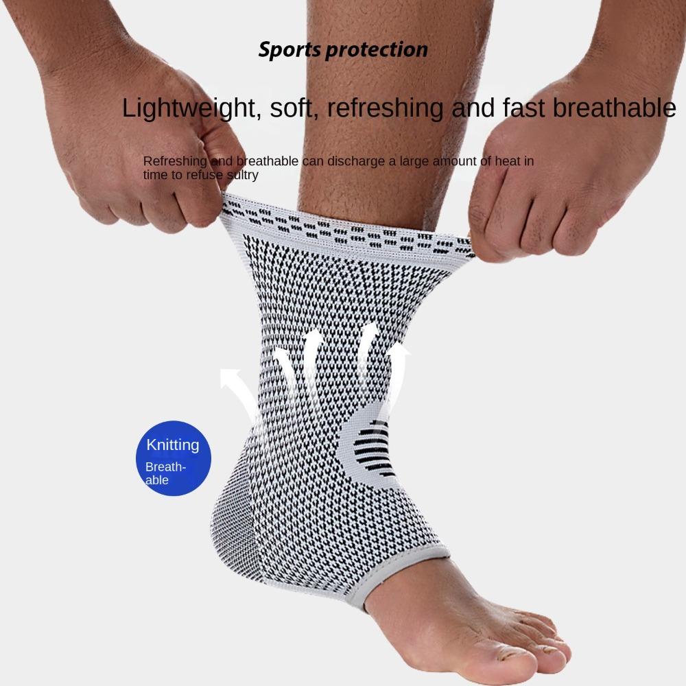 Breathable Ankle Support Sleeve Comfy Sports Ankle Protection  for Hiking Jogging