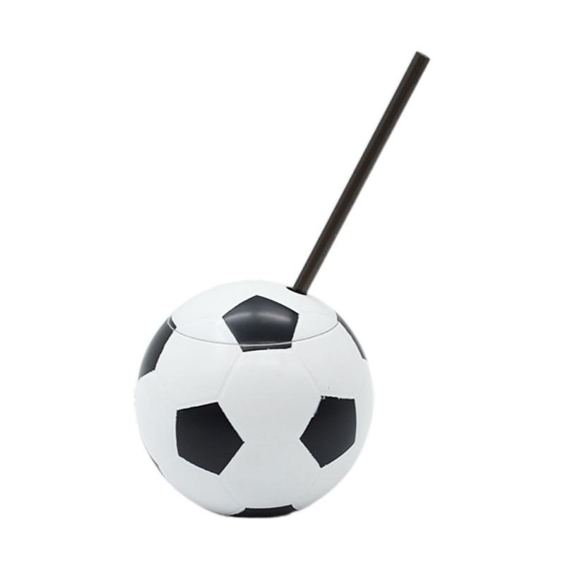 450ml Sports Ball Cup: Football, Basketball, Golf, Square Design, Plastic Cup for World Cup & NBA.