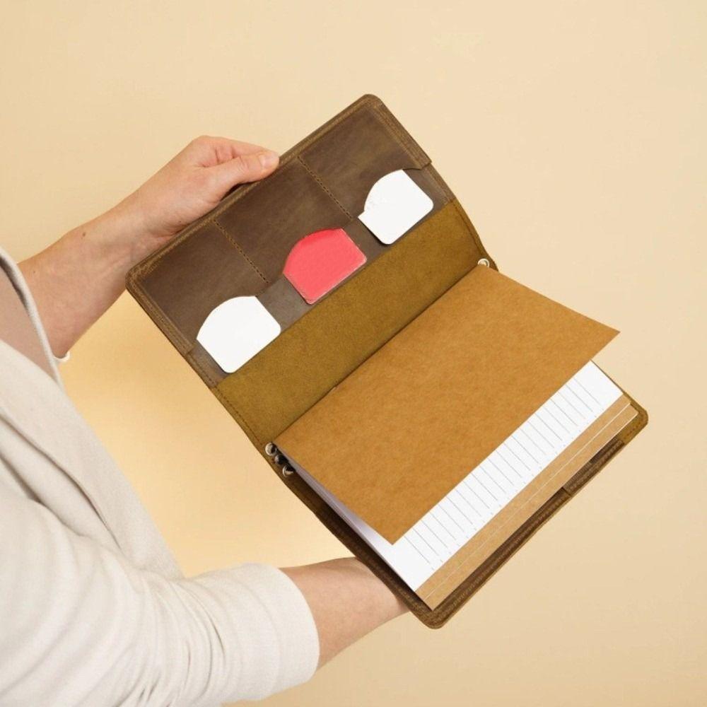 Multifunctional Vintage Journal Cover A5 Book Protective Cover Back-to-school Supplies