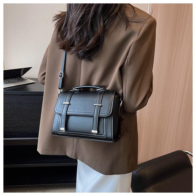 Минималистская мужская сумка через плечо, модные мужские сумки из искусственной кожи, маленькая сумка-мессенджер в стиле флип для мужчин, дизайнерская сумка