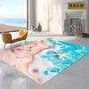 Starfish Beach Shell Sea Star Sand Carpet Rug for Living Room Bedroom Home Sofa Decoration Kids Play Non-slip Floor Mat