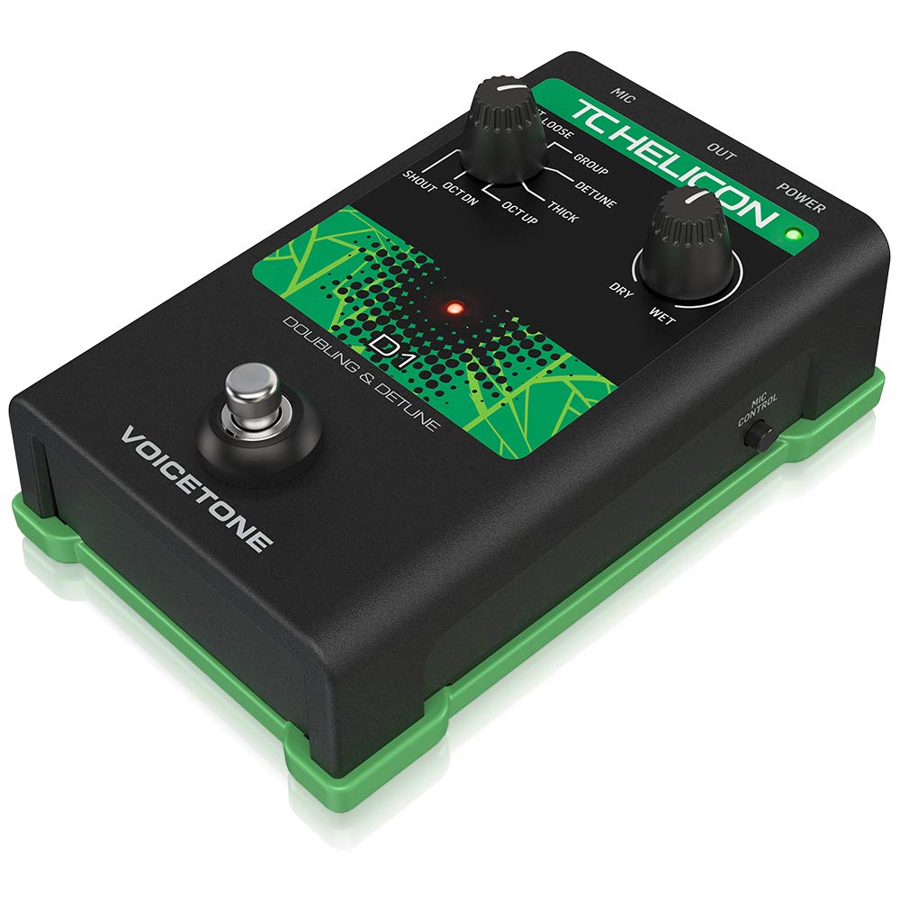 TC Helicon Vocal Effects Doubling VOICETONE D1 Pedal, Effect,