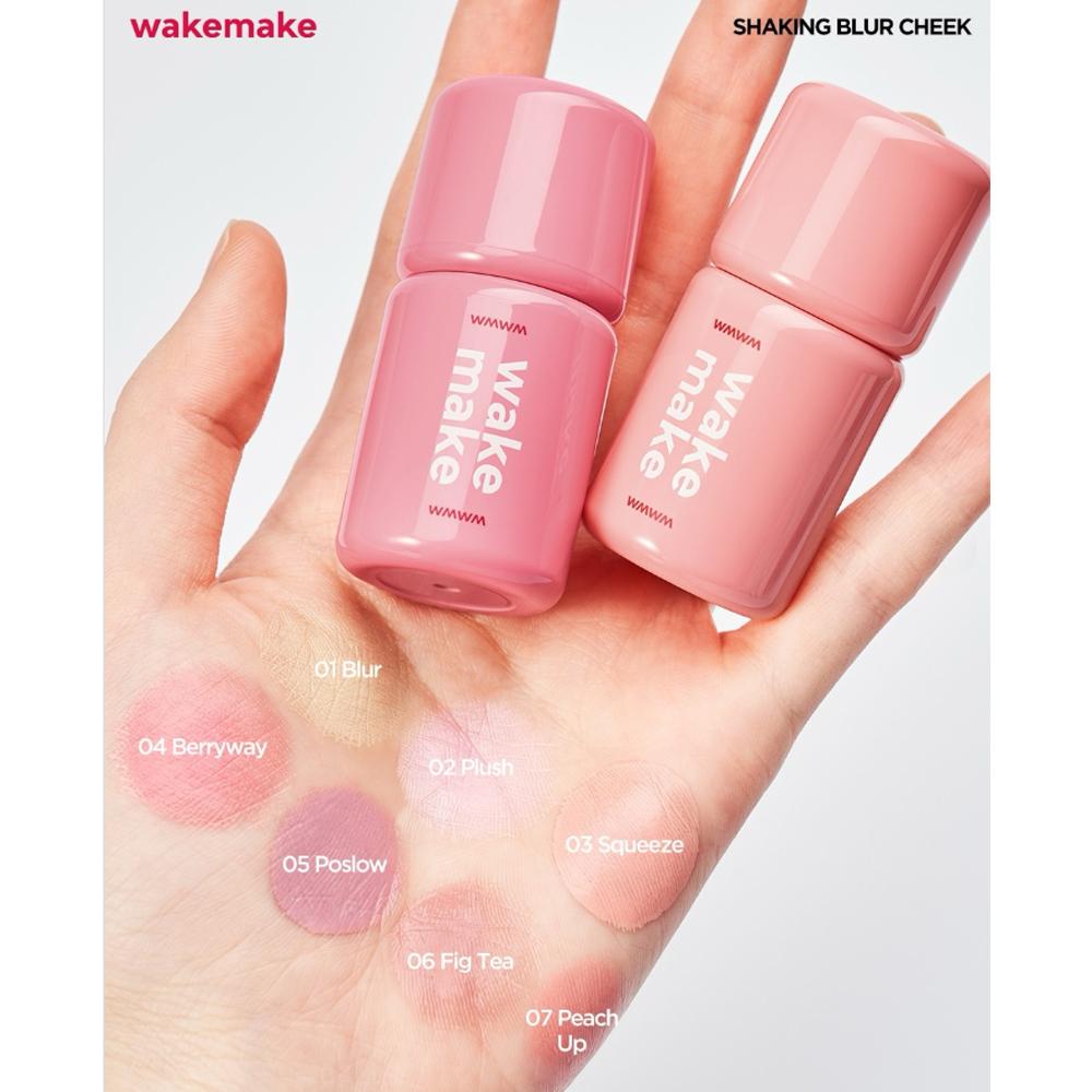 WAKEMAKE Румяна Shaking Blur 4 г