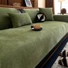 Sofa Cushion Couch Covers Living Room Non-Slip Armrest Sofa Cushion Mat Spring Universal Chenille Sofa Slipcover 6-Colors