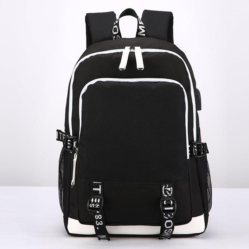 Новые USB школьные сумки для девочек подростков рюкзак женские книжные сумки 2020 большая вместимость средний и высокий колледж подростковый школьный портфель