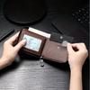 Новый мужской кошелек Модный Многофункциональный На молнии Универсальный Многослотовые для карт Держатель для карт Мужской Подарок Рождество