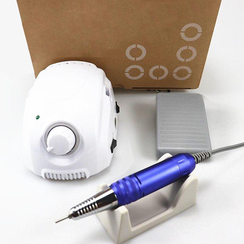 Электрическая дрель для ногтей Champion 3 PRO XII с ручкой 35K/40K STRONG 210, шлифовальный станок с микромотором для инструментов для дизайна ногтей