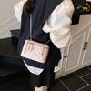Chain Bucket Bag Women's New Fashion Versatile Casual High-end Messenger Bag Box Small Square Bag