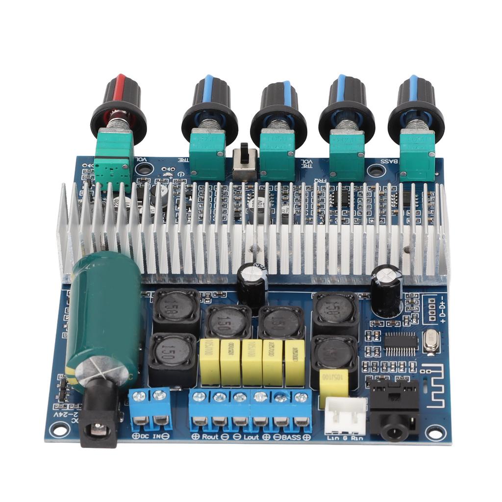 Плата усилителя сабвуфера. Плата усилителя HIFI High Power 2.1 Channel с регулировкой высоких и низких частот.