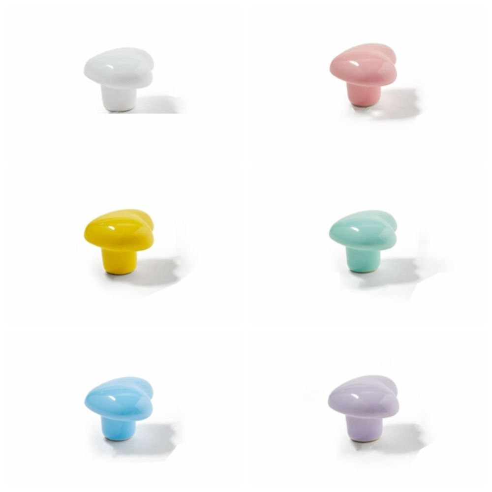 ceramic Furniture Knob Multiple colors Door Pull Handles Macaron Handle Wardrobe