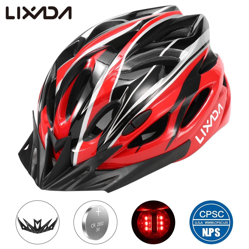 Lightweight Bicycle Helmet with Visor In-mold Mountain Road Bike Cycling Helmet Outdoor Sport