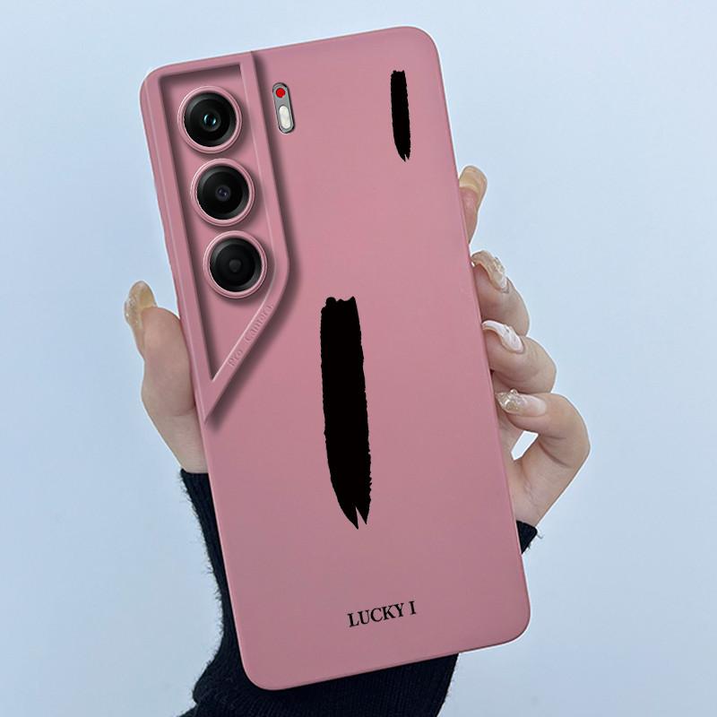 Чехол-бампер для Tecno Camon 40 Pro 4G, с lucky-буквой от A до Z, силиконовый, мягкий, для Tecno Camon40 40Pro CM5 CM6