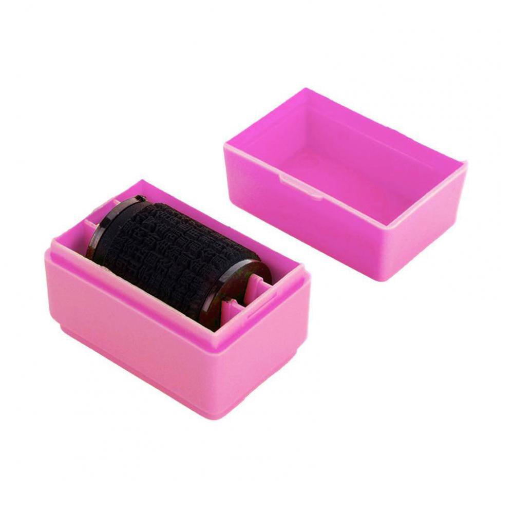 Mini Roller Garbled Confidential Seal Document Contract Code Stamp Package Data Multifunctional for Privacy Information