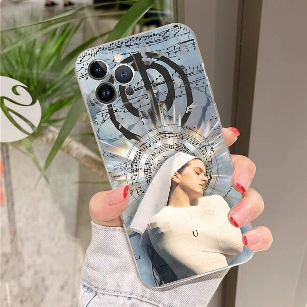 Чехол для телефона singer Rosalia Lux Для IPhone 17 16 15 14 13 12 11 Pro Max Plus Высококачественный силикон