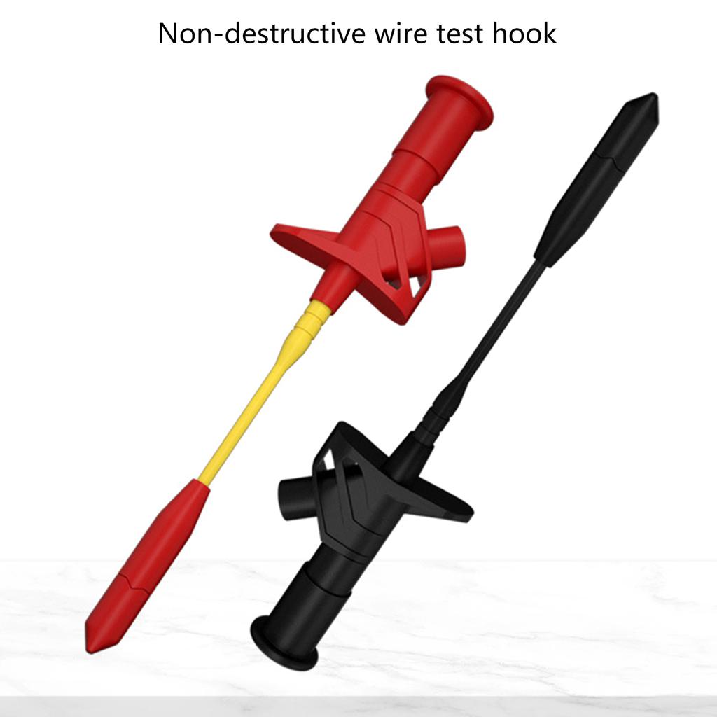 Прокалывающий зажим для пирсинга, изоляционный прокалывающий зажим, тестовый провод, тестовые щупы для мультиметра для автомобильного диагностического инструмента