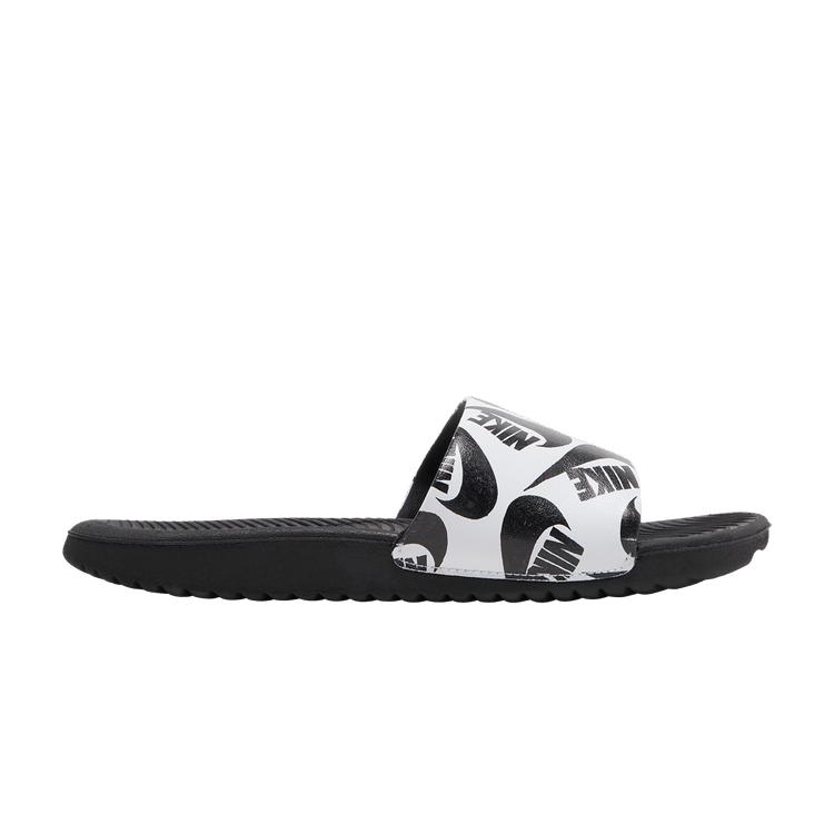Nike Kawa Slide SE JDI GS 'Черный Белый'
