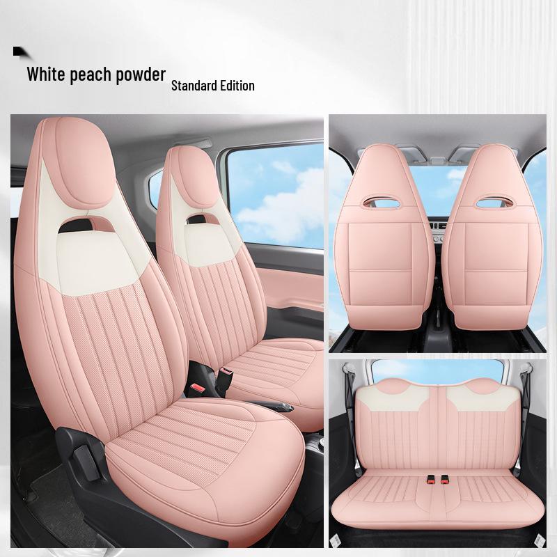 Wuling Hongguang Mini EV All-Season Leather Car Seat Cover