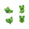Resin Frog Miniature Car Ornaments Miniatures Animal Frog Car Decoration  Car Interior Supplies