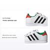 LEGO x Superstar CF J Белые Красные Синие Детские Кроссовки Облачно-Белый Основной Черный H03963