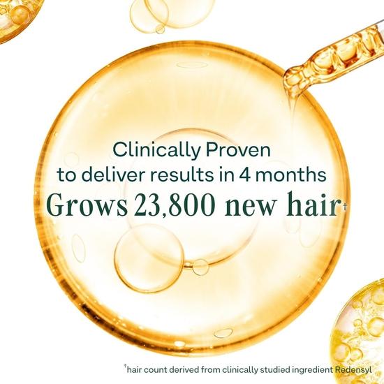 OZiva+ Advanced Hair Growth Serum с 3% Redensyl и 1% экстрактом корня Lindera | Активизирует рост волос | Без побочных эффектов | 30 мл