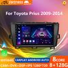 DSP 8G+128G Android 14 For Toyota Prius XW30 2009-2015 Car Radio Multimedia Video Player GPS Navigation Stereo CarPlay