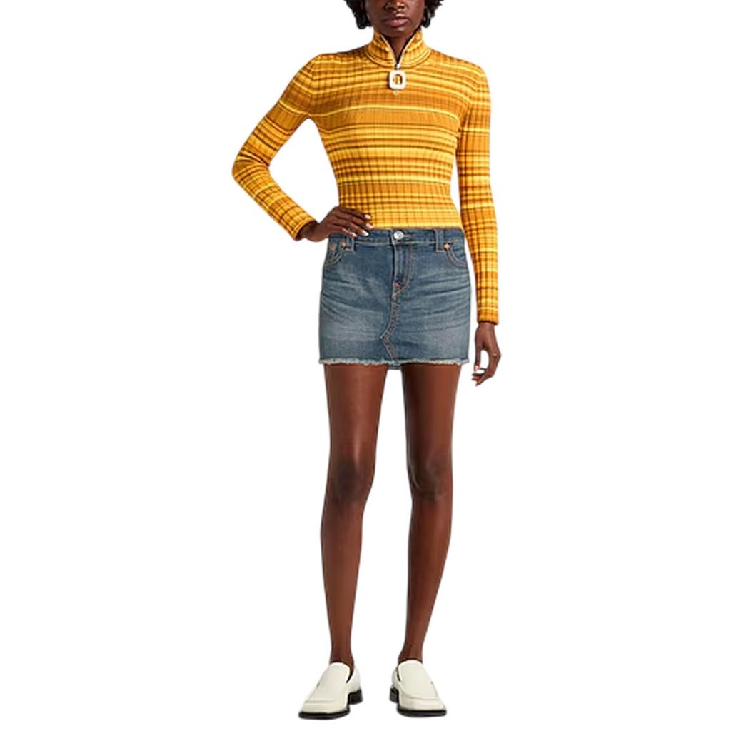 True Religion Womens/Ladies Sadie Spade Denim Mini Skirt