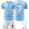 26-27 Manchester Training Football Jersey for Kids and Adults MARMOUSH #7
