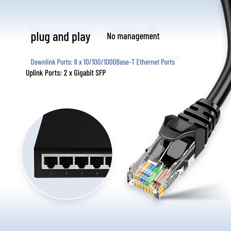 Huawei S1730S-L8T2S-MA Gigabit Ethernet Switch