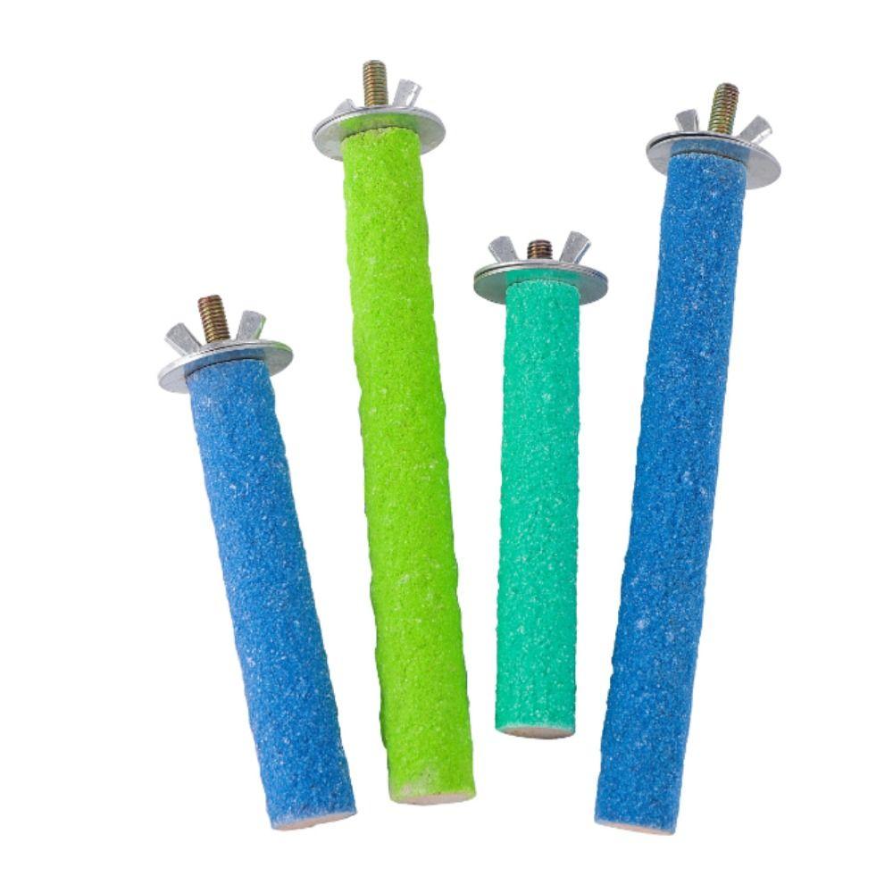 Деревянная точильная планка для когтей птиц, матовая стойка для попугаев, для волнистых попугайчиков