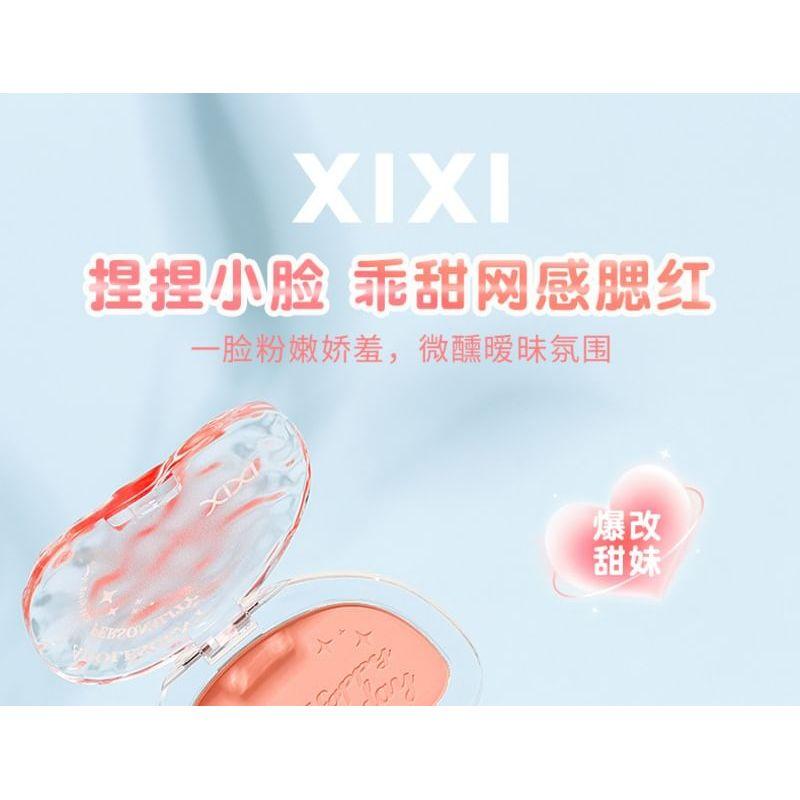 Xixi - Теплый нежно-розовые румяна для щек - 4-6