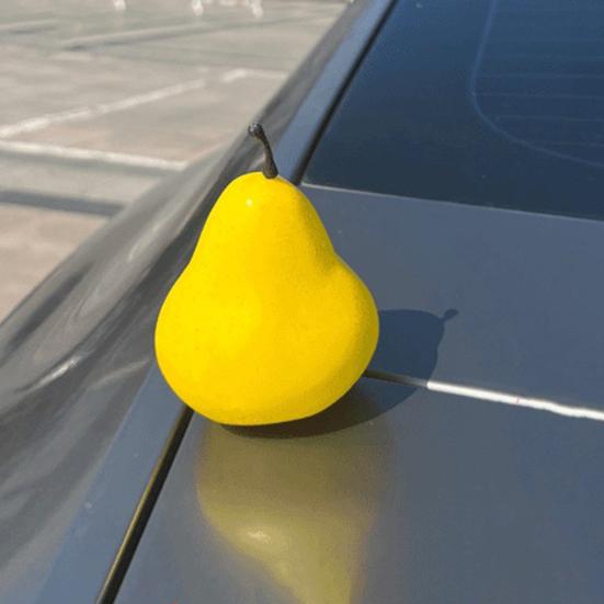 Car Ornament Imitation Fruit Realistic Design Decorative Figure Home Car Interior Decoration Auto Accessories