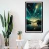 DIY 5D Алмазная картина Алмазное искусство Звездное озеро Алмазная картина Полный алмазный кристалл Вышивка Набор для рукоделия подходит для украшения дома, стены, подарки