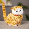 Очаровательная фигурка кошки с колокольчиком — идеальный подарок на день рождения для подруг, детей и любителей кошек