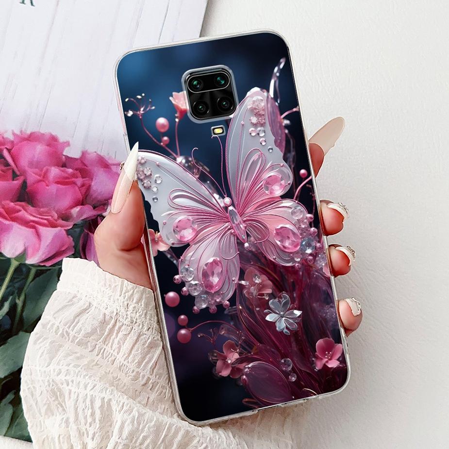 For Xiaomi Redmi Note 9 Pro Case Luxury Painted Cover Soft Silicone Phone Case For Redmi Note 9 Pro Max Note9 S 9S Fundas Bumper