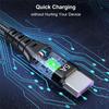5A Micro USB Кабель Быстрая Зарядка Телефона USB Провод Шнур Зеленая Светодиодная Подсветка USB Зарядное Устройство Кабель для Передачи Данных 0.3/1/2/3M
