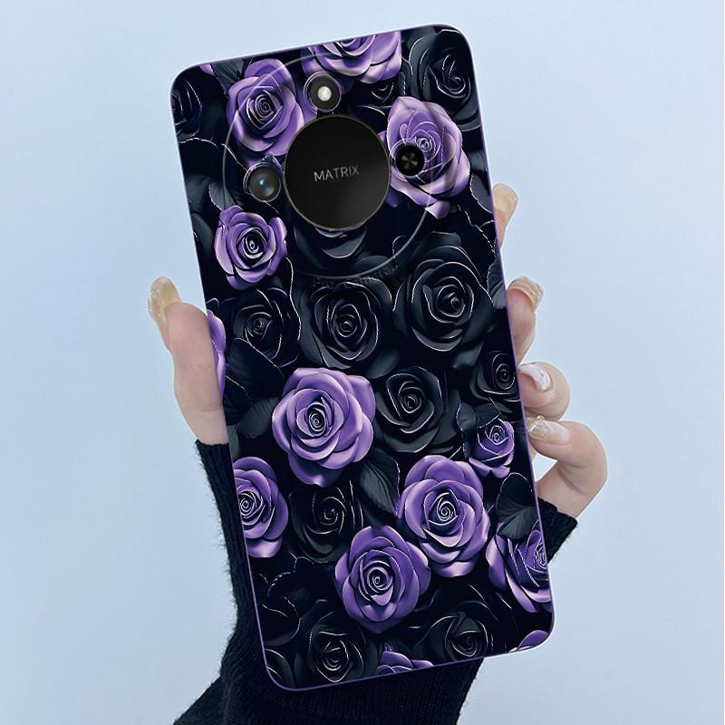 Чехол для смартфона For Honor X9C X9cSmart Funda Мягкий силикон Сладкая мода Расписной мультфильм Мальчики Девочки Милая печатная задняя крышка