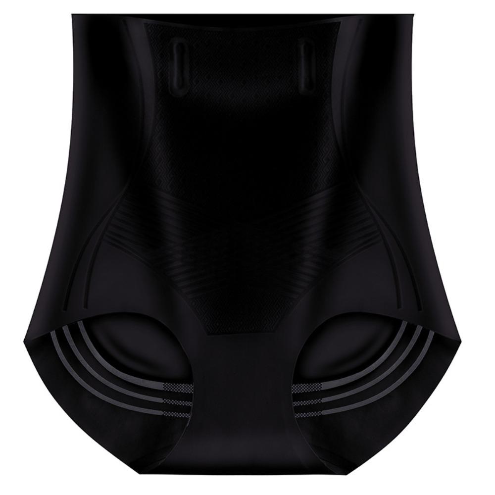 Хлопковое бесшовное нижнее белье с промежностью, утягивающее живот, утягивающие трусики с высокой талией, корректирующее белье для женщин