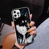 Siberian Husky Dog Phone Case For iPhone 17 Air 16 Pro Max 16E 15 + 14 Plus 11 12 13 Mini 7 8 SE Gift Print Cover Fundas 17 Air