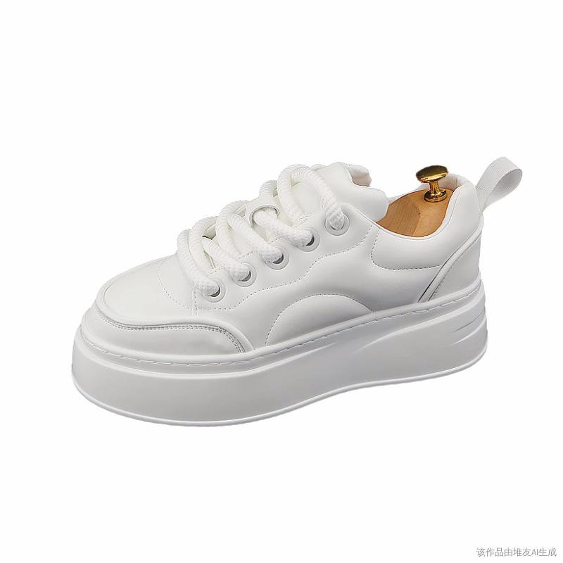 Fashion New Men's Shoes Thick Soled Height Increasing Casual Skateboarding Shoes Comfortable Soft Soled Running Sports Shoes Sneakers