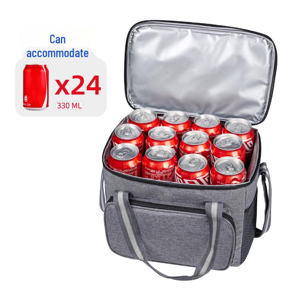 Insulated Outdoor Oxford Cloth Ice Pack Large Capacity Lunch Bag