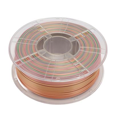 3D Silk PLA нить 1,75 мм многоцветная 2,2 фунта матовая градиентная нить для 3D-печати для FDM 3D
