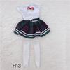 30CM Mini Movable Doll Collection Girls Toy 3D Big Eyes BJD Princess Full Outfits Dresses Collection Childrens Doll Gift
