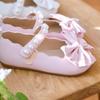 [Babyzzam] Розовые балетки с жемчугом для девочек [BB463-10009]